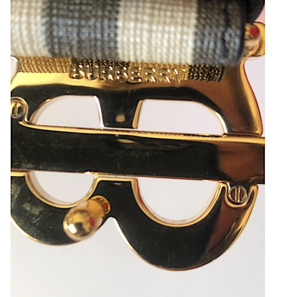 Burberry Beige with Tag Tb Monogram Belt main image 7
